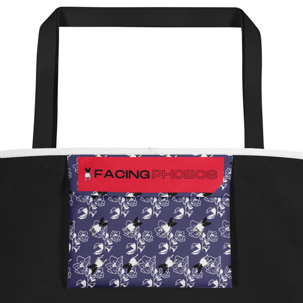 Push It Along - Large Tote Bag