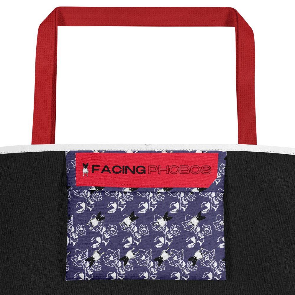 Push It Along - Large Tote Bag