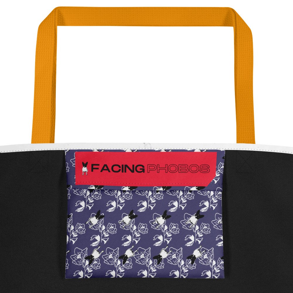 Push It Along - Large Tote Bag