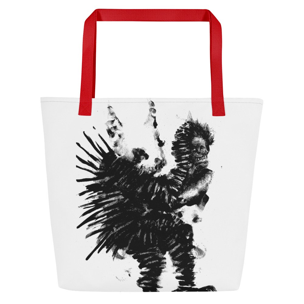 Push It Along - Large Tote Bag