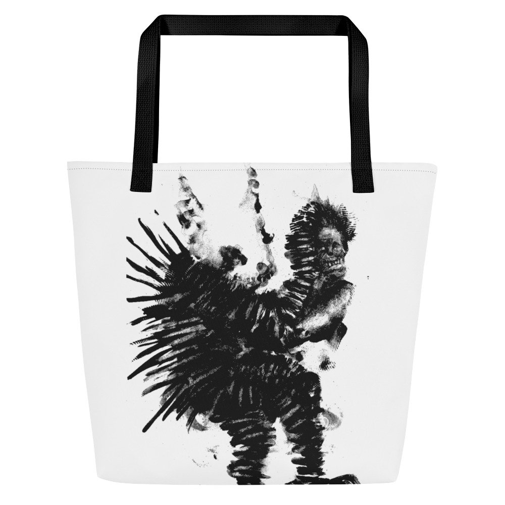 Push It Along - Large Tote Bag
