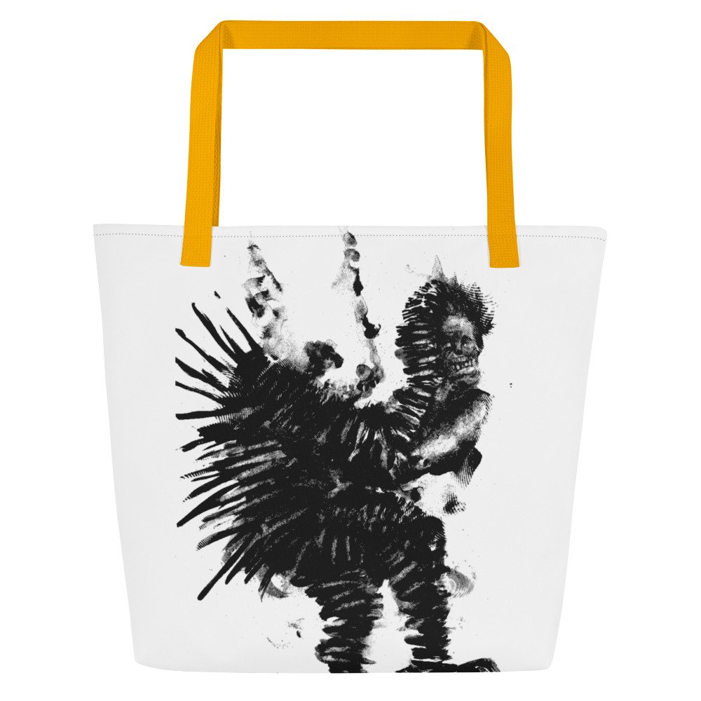 Push It Along - Large Tote Bag